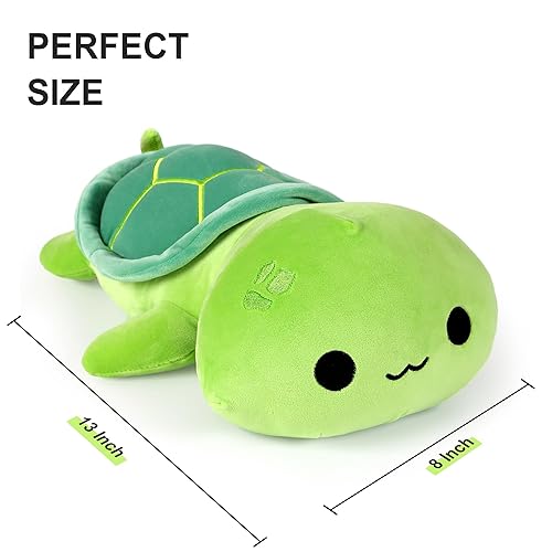 Onsoyours Sea Turtle Cute Plush, Green Soft Stuffed Animal Turtle