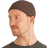 CHARM Kufi Hat Mens Beanie - Cap for Men Cotton Hand Made 2 Sizes by Casualbox