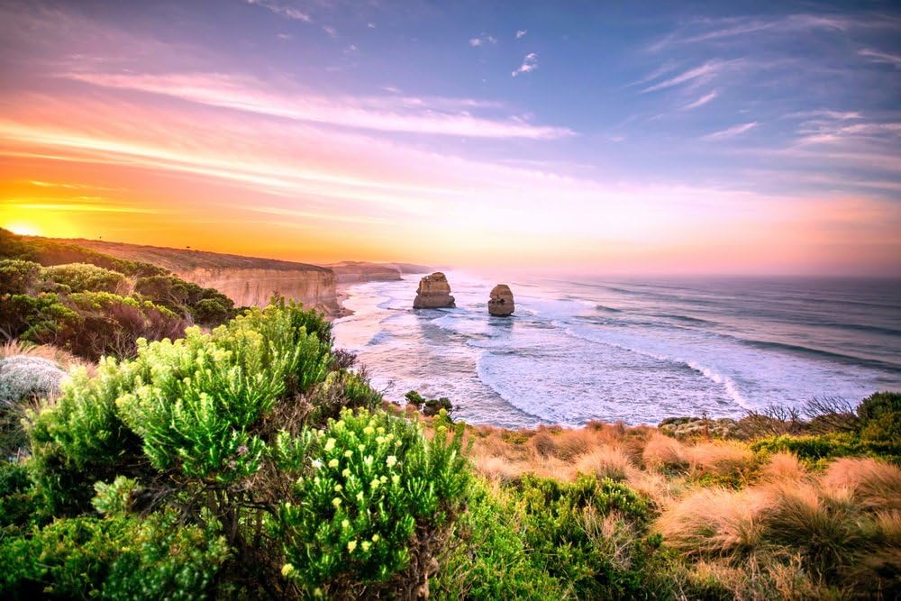 Jigsaw Puzzles 1000 Pieces for Adults, Premium Quality Thicker Pieces Perfect for Family Get Together, Sea Landscape of Australia with High Difficulty Level, Puzzle 1000 Pcs