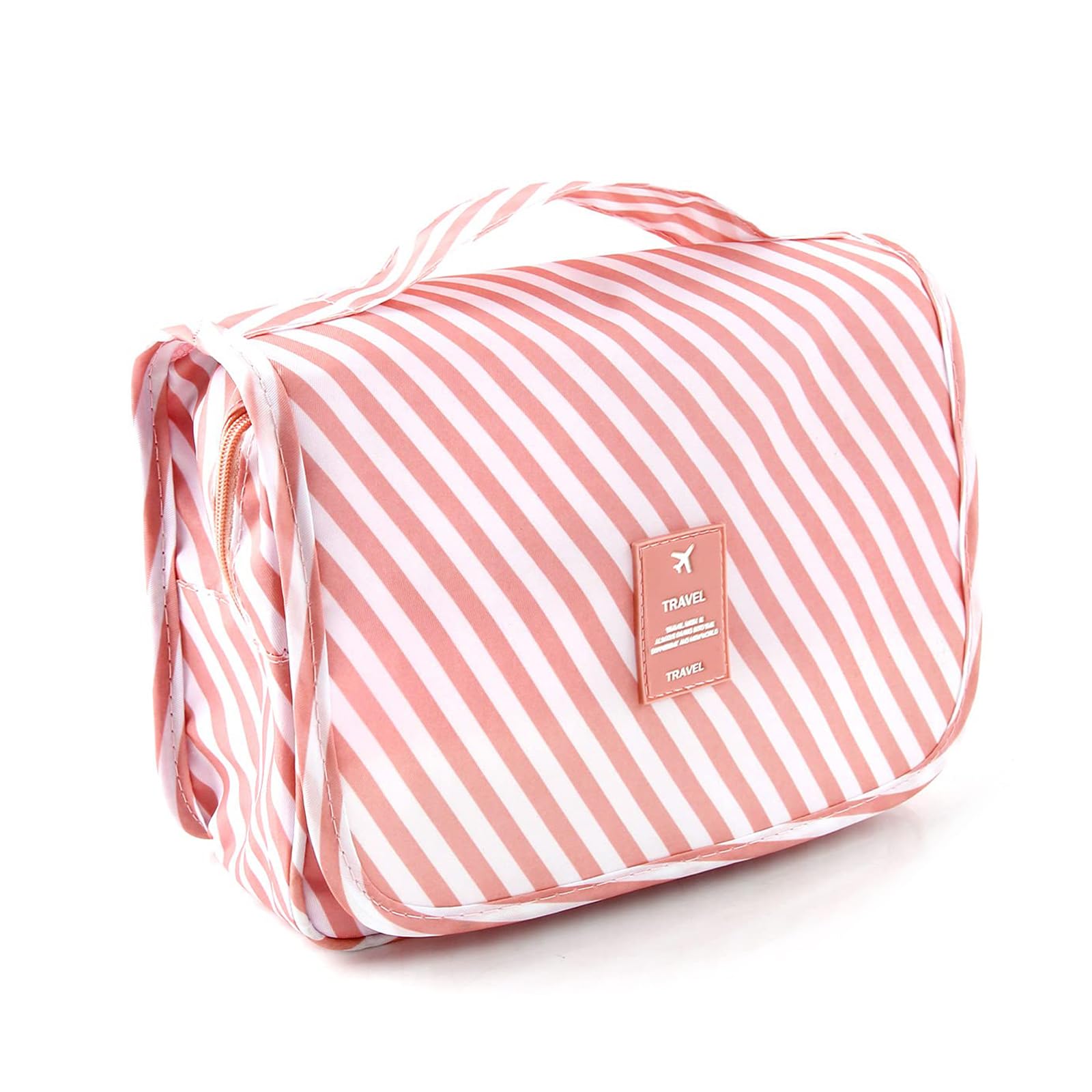 PATILWON Hanging Wash Bag Toiletry Bag for Women - Foldable Washbag Cosmetics Toiletries Organizer, Waterproof Wash Bag for Female Girls and Kids Travel