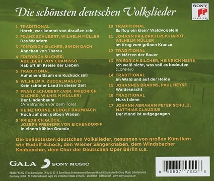 Die Schonsten Deutschen Volkslieder Various Amazon De Musik