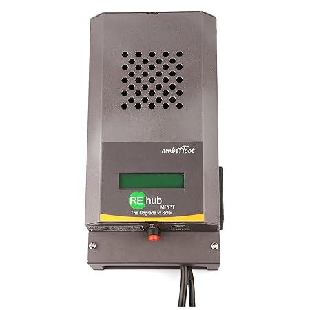 Amberroot Systems REhub MPPT 12/24V 40A That Add Solar to Existing Backup Inverter