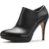 Viciously Vixen Women's Platform Booties Stiletto Ankle Boots High Heel Booties Winter Dress Shoes