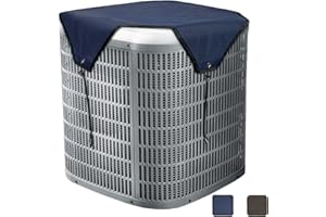 Foozet Air Conditioner Cover for Outside Units, AC Cover for Central Units, Heavy Duty Winter Top, 32 x 32