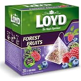 Loyd Fruit Tea Forest Fruits, 20 teabags (Pack of 6)