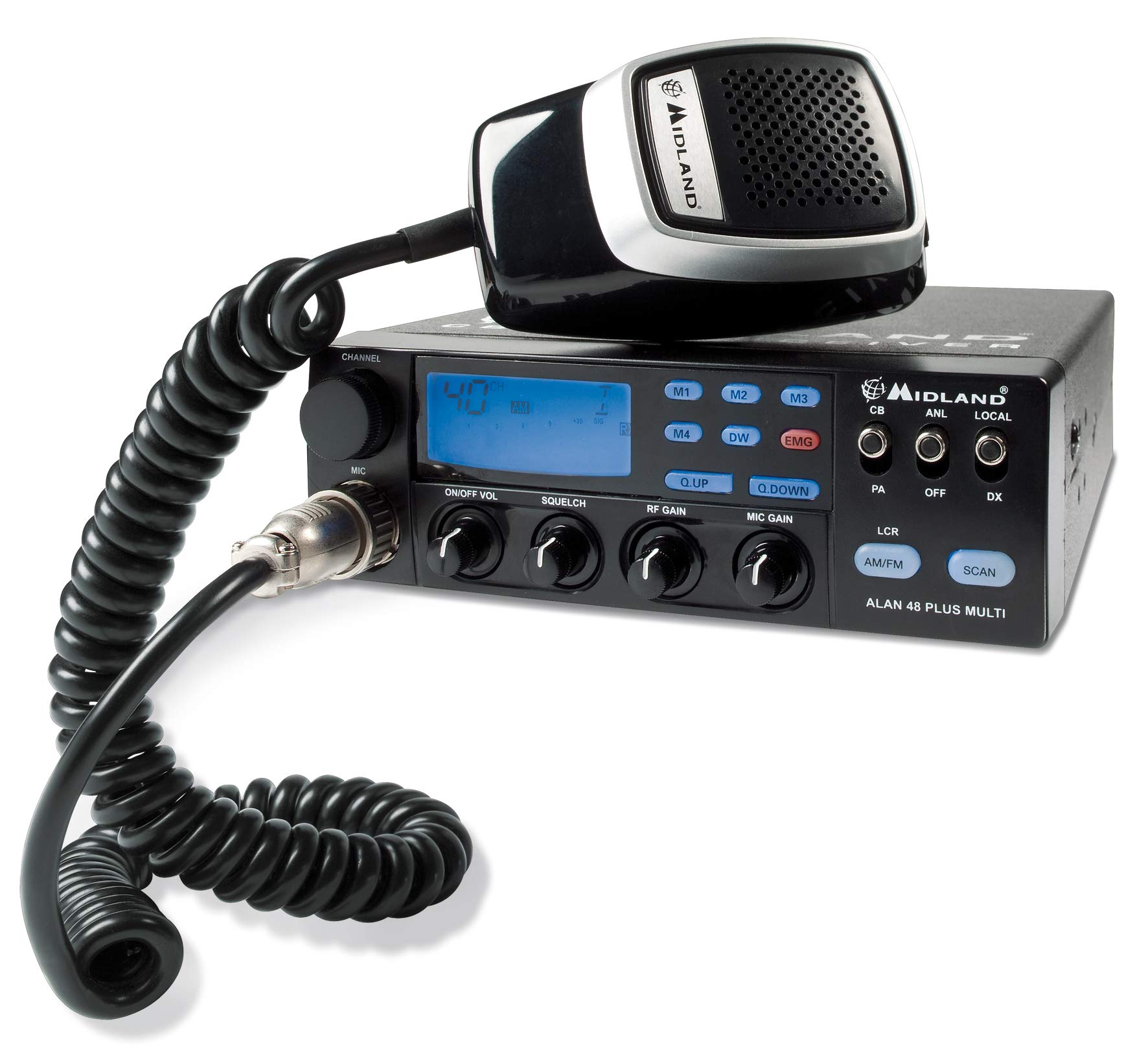 Midland Alan 48 Plus multi B transmitter for CB radio 27 MHz