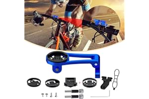 BIKOOCO Out Front Adjustable Bicycle Mount - Bike for Garmin Extended Mountain Bike Computer Road Mountain Cycling GPS Combo Extended Bike Accessories for 32mm Handlebar