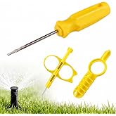 Sprinkler Head Tool Compatible with Hunter MP Rotator Tool, Yellow | Rotator Adjustment Tools Compatible With Hunter MP1000 MP2000 MP3000, Easy Arc And Radius Setting