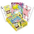 AQUARIUS SpongeBob Playing Cards - SpongeBob SquarePants Cast Deck of Cards for Your Favorite Card Games - Officially Licensed SpongeBob Merchandise & Collectibles