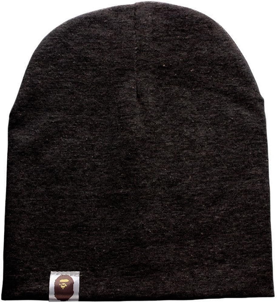 white cotton beanie hats