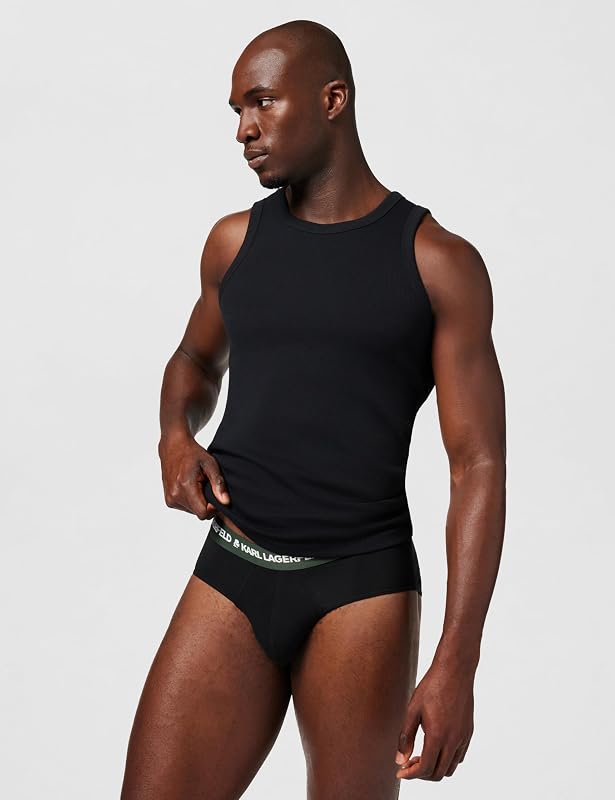 Herren Logo Brief Colorband (3 Pack) Wald/Dill/Mittelalter M