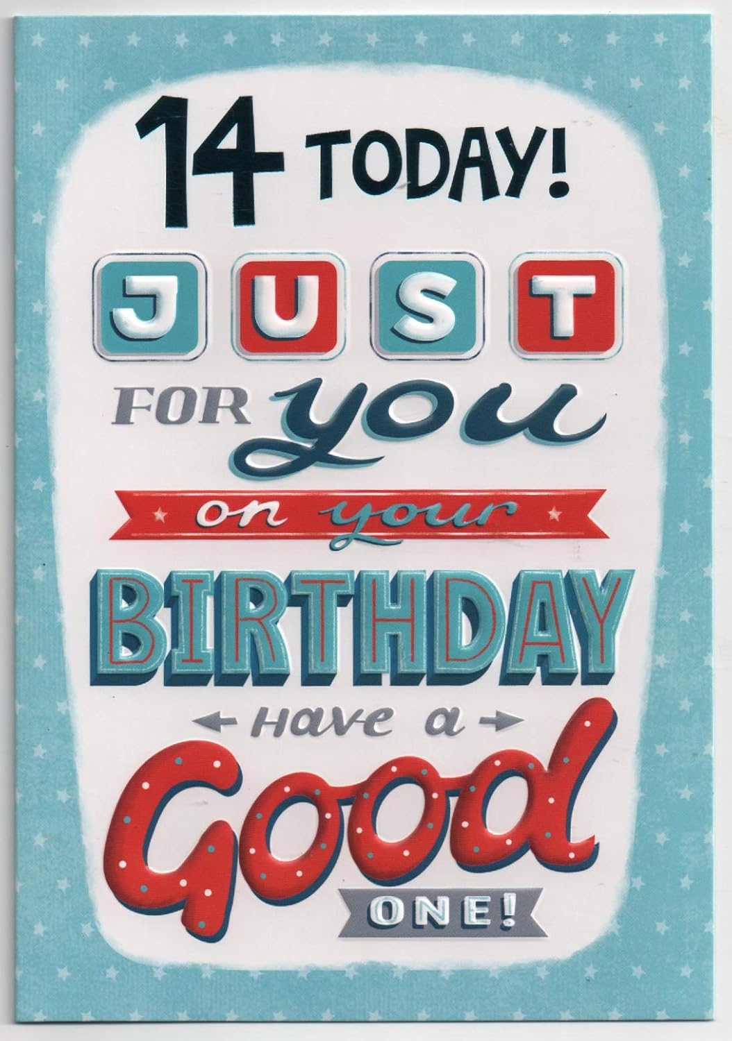 Biglietto Di Auguri Di Compleanno Per 14 Anni 14 Anni Amazon It Cancelleria E Prodotti Per Ufficio