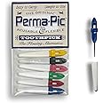 Original Perma Pic Reusable Toothpicks (6-Pack) - Flossing Alternative, Portable & Travel-Ready, Easy Clean, Durable Picks for Oral Hygiene on-The-Go