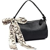 Eslcorri Genuine Leather Crossbody Bags for Women - Mini Top Handle Tote Handbag Shoulder Purse Cute Ladies Sling Bag