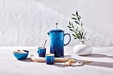 Le Creuset Stoneware Cafetiere French Press 1 L Azure 60706082200003 view 6