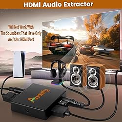 HDMI Audio Extractor, HDMI to Optical Adapter, HD