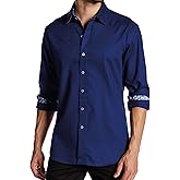 Robert Graham Men’s Windsor Long-Sleeve Shirt, Button-Up Shirt for Men