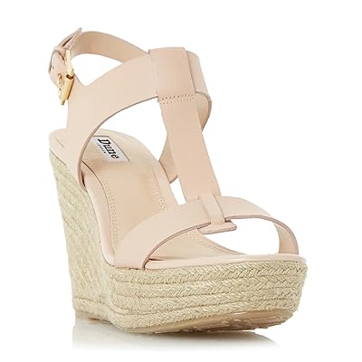 dune nude wedges