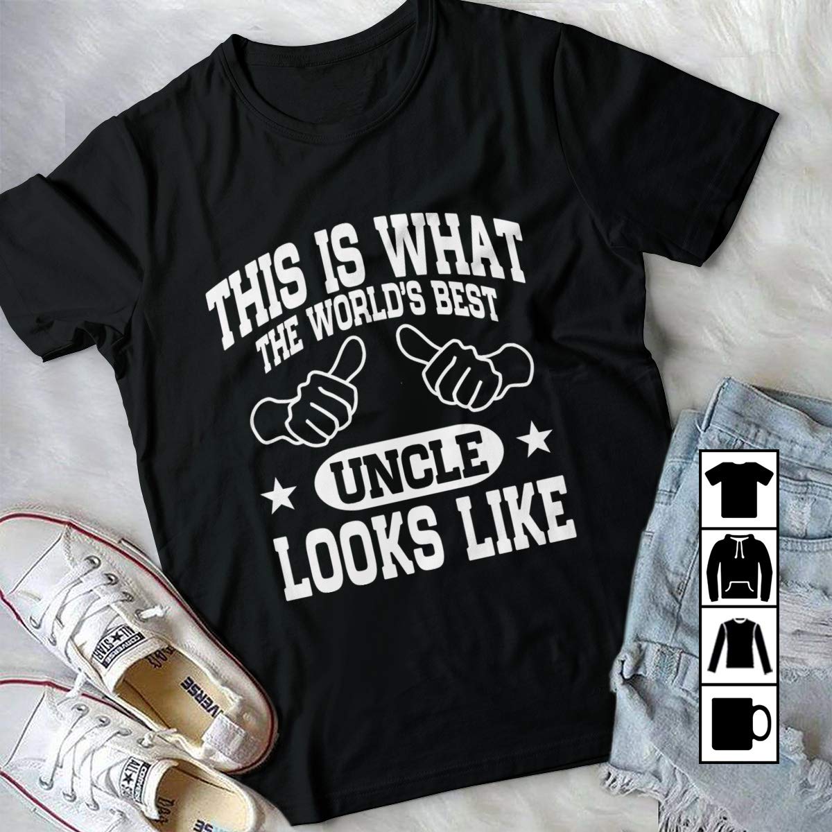 Uncle My Aunt And Uncle Moved To Arizona When They Retired World's Best Uncle T Shirt For 