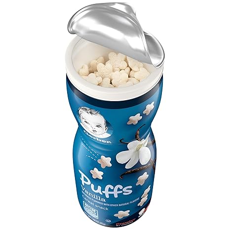 gerber graduates puffs cereal snack