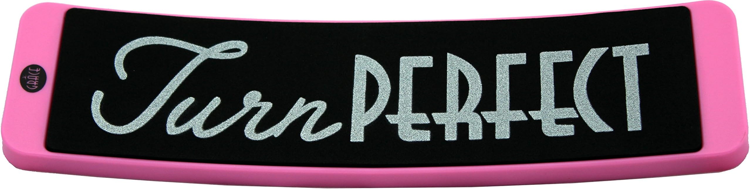 Grace TurnPerfect Ballet Spinning Board | Turning, Balance and Coordination Training Tool | Dance, Gymnastics and Workout Support | Lightweight, Travel Friendly - Pink