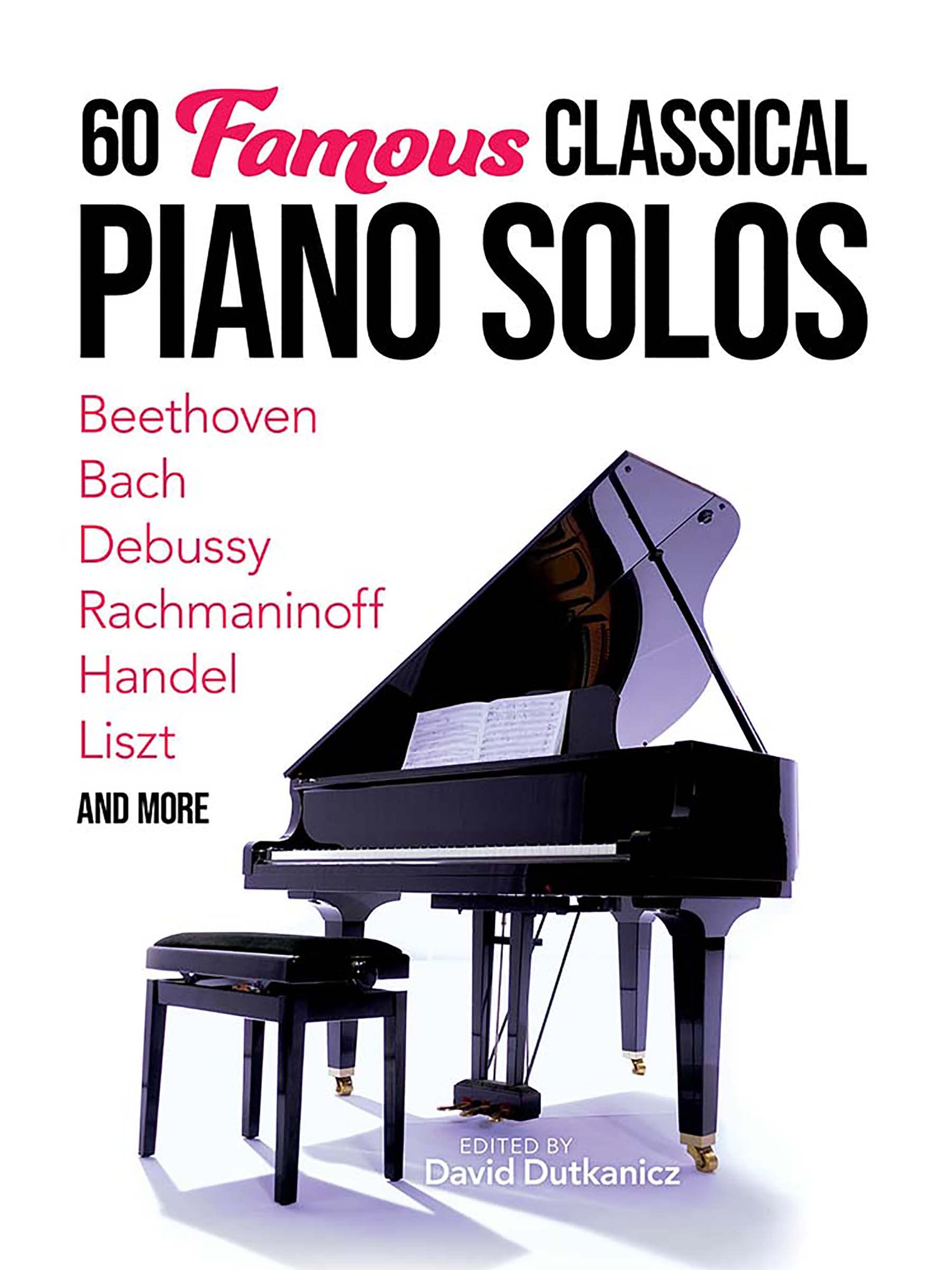 Photo 1 of 60 Famous Classical Piano Solos: Beethoven, Bach, Debussy, Rachmaninoff, Handel, Liszt and more (Dover Classical Piano Music)