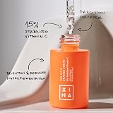 3INA MAKEUP Vitamin C Orange Serum 15% Stabilized Facial Brightening Vegan view 2