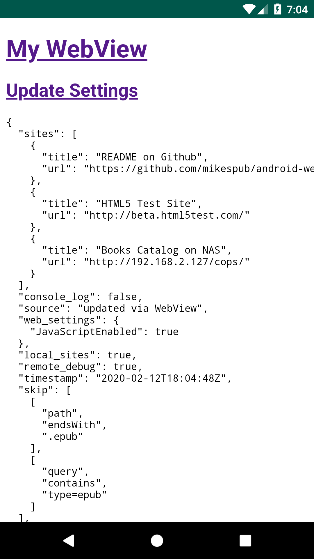 My WebView Amazon Com Appstore For Android