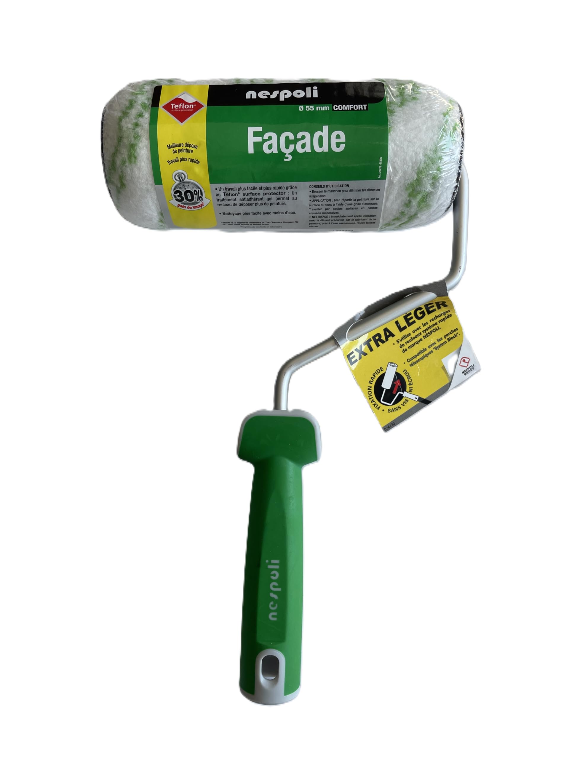 NESPOLI 20276180 Teflon Facade Roll with Irregular Surfaces 180 mm, White