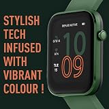 Reflex Active Series 12 Green Strap Smart Watch Fitness Tracker Heart Rate Sleep view 2