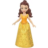 Mattel Disney Princesses, 9 cm Articulated Belle Doll, 3 Years and +, HLW78
