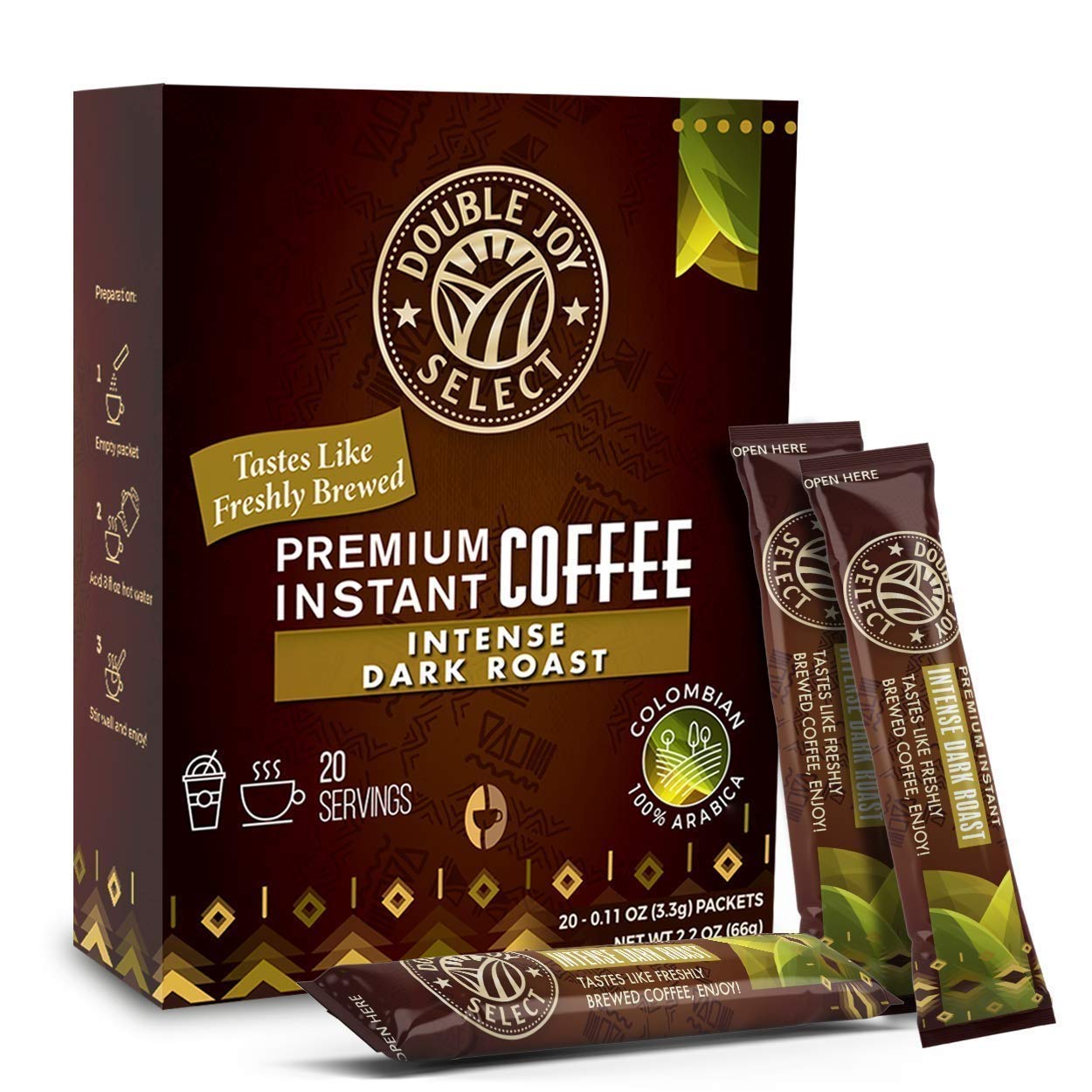 Amazon.com : Instant Coffee Packets - Instant coffee singles Tastes