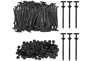 200Pcs Nylon Universal Cable Tie Buckle,Zip Ties Heavy Duty Self-Locking Nylon Holder, Automotive Zipper Clips,Zippered Trim 