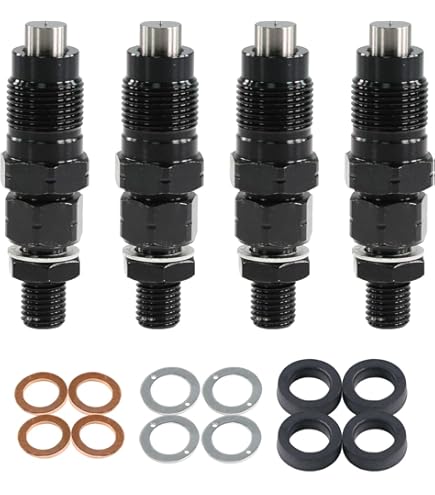 DETO×4bottles Amazon.com: 4pcs 4D56 4D56T 2.5L Fuel Injector Set for Mitsubishi