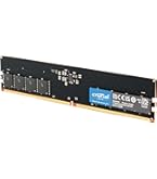Crucial 32GB DDR5 RAM, 4800MHz CL40 Desktop Memory, UDIMM