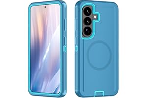 Asuwish Phone Case for Samsung Galaxy S26 Plus S26+ 5G with Tempered Glass Screen Protector Magnetic Cell Cover Hybrid Shockp