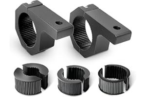 Nilight Kit de support de montage pour barre lumineuse LED tout-terrain, barre horizontale, tube de serrage de toit, support 