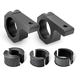 Nilight 90020B 2 Pack Mounting Bracket Kit LED Off