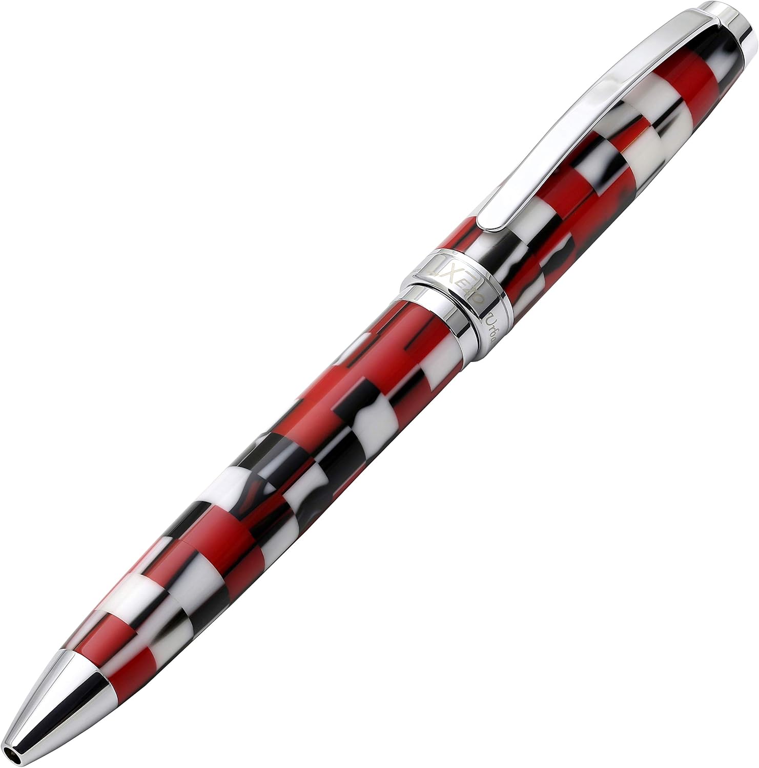Xezo Urbanite II Ballpoint Pen, Medium Point. Sporty Red, Black