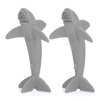 nuby shark teether