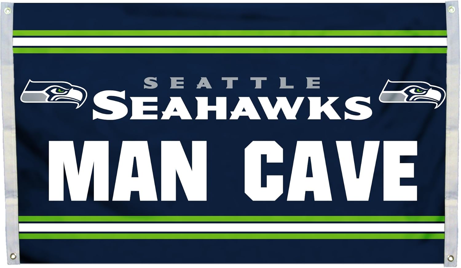 Man Cave Fremont Die Nfl Flag With Grommets New England Patriots