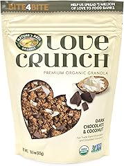 Love Crunch Organic Dark Chocolate & Coconut Granola, 11.5 oz (Pack of 1), Non-GMO, Fair Trade, by Nature's Path