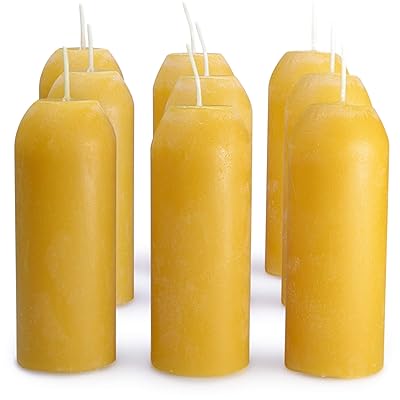 UCO 12-Hour Natural Beeswax Candles for UCO Candle Lanterns
