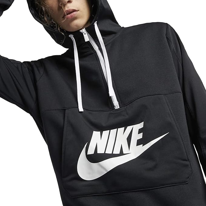 nike hybrid half zip hoodie