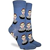Good Luck Sock Men's Ruth Bader Ginsburg Socks, Adult