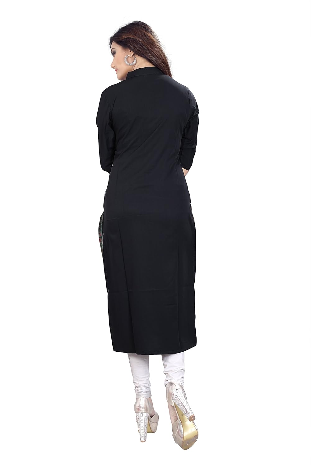 new ethnic 4 you women's crepe kurti (efd002_multicolour)