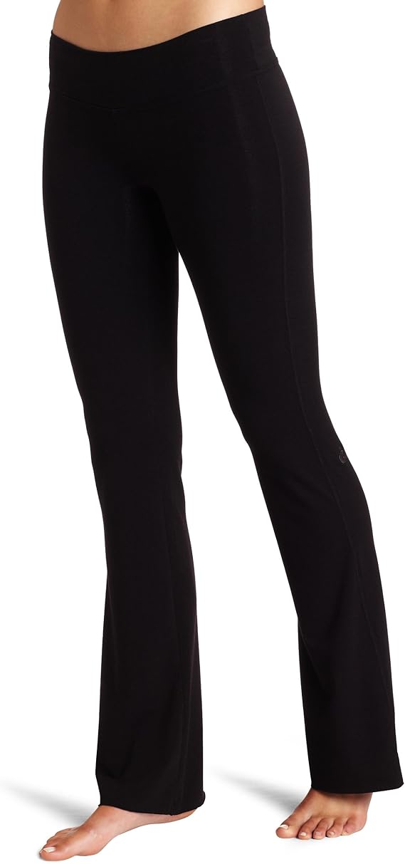 green apple yoga flare pants