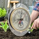 Brannan Max Min Thermometer and Hygrometer – Wall Mounted Greenhouse Gauge view 2