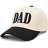 YQZUWUXE Dad Hats for Men, Vintage Two Tone Hat, New Dad Gifts for Husband, Fathers Day Birthday Gifts from Daughter Son Wife