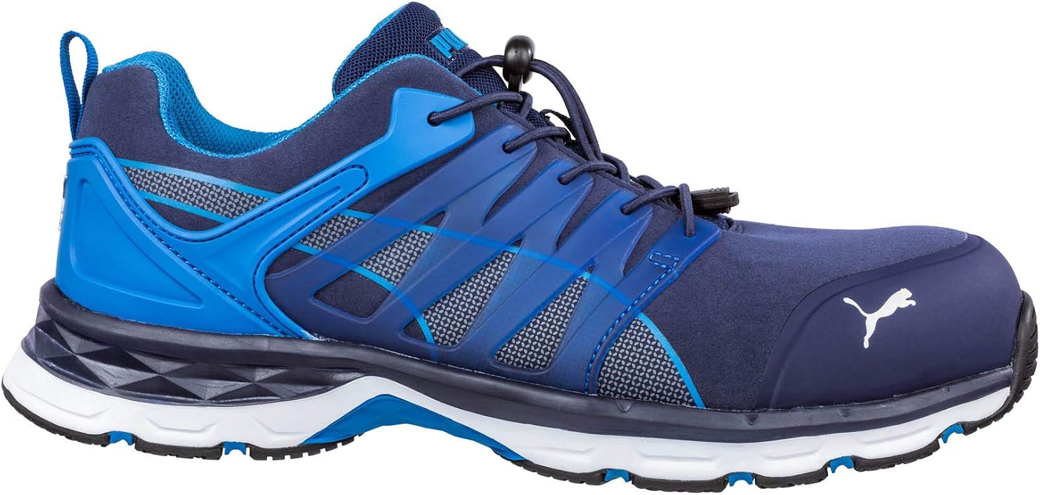 PUMA Safety VELOCITY 2.0 BLUE LOW 643850-43 ESD Sicherheitsschuh S1P Größe: 43 blue 1 pair, 10 UK